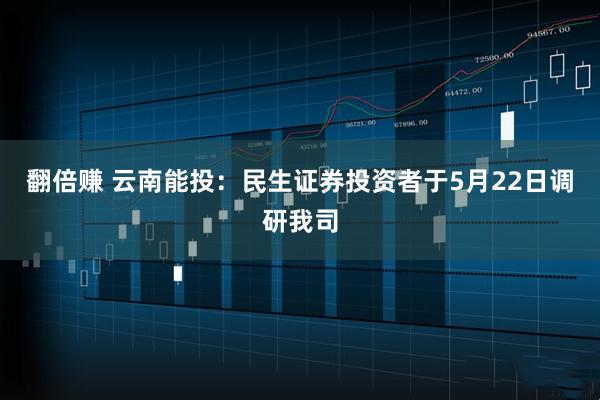 翻倍赚 云南能投：民生证券投资者于5月22日调研我司