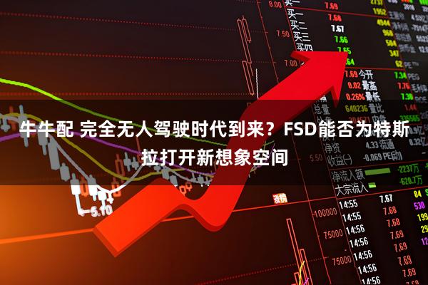 牛牛配 完全无人驾驶时代到来？FSD能否为特斯拉打开新想象空间