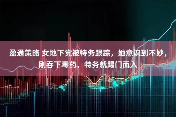 盈通策略 女地下党被特务跟踪，她意识到不妙，刚吞下毒药，特务就踢门而入